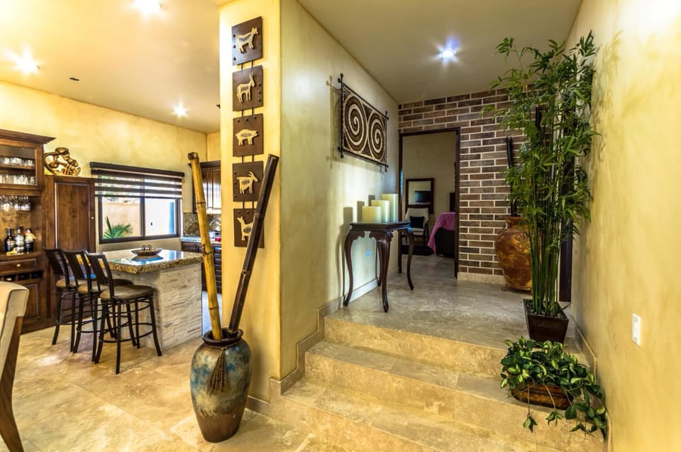 Kitchen and bedroom entry