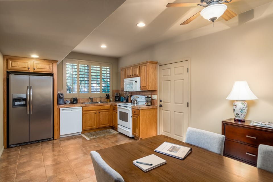 Embrace the joy of a complete kitchen in the garden casita, where culinary adventures and delightful meals come to life. 🍳🍽️🏡 #CookingHaven