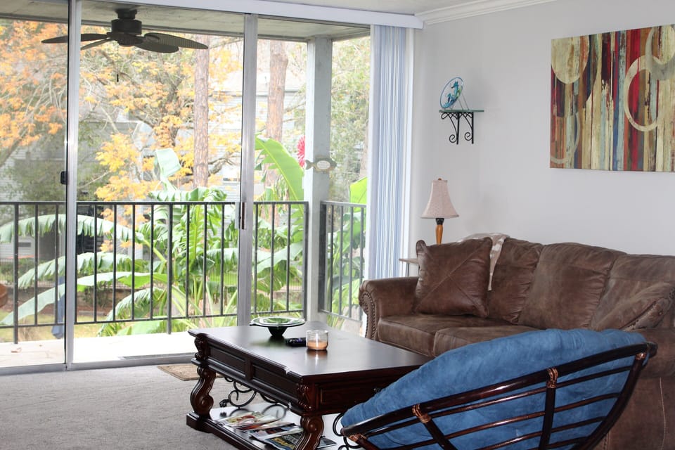 Living Room with sleeper sofa