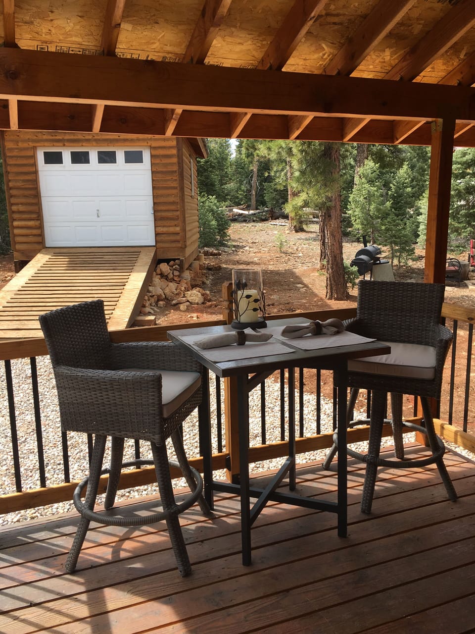 Back deck