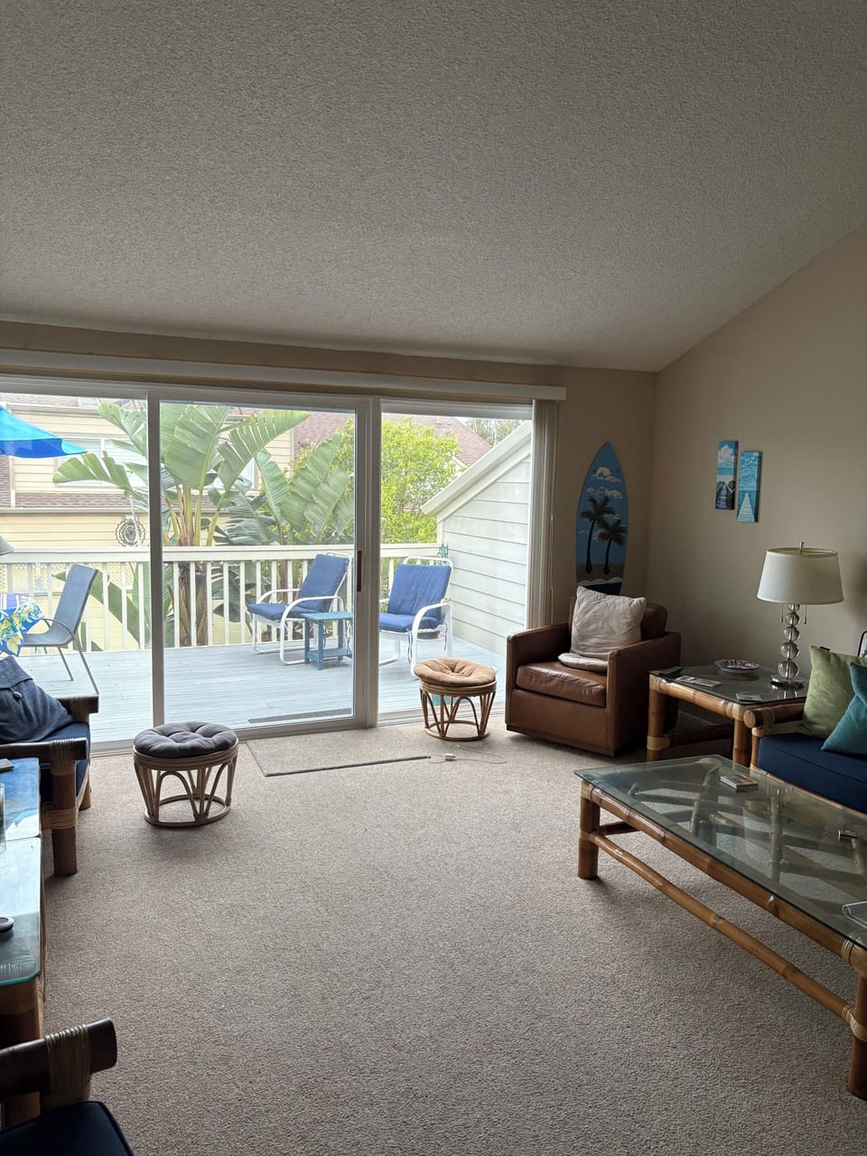 Living room to deck