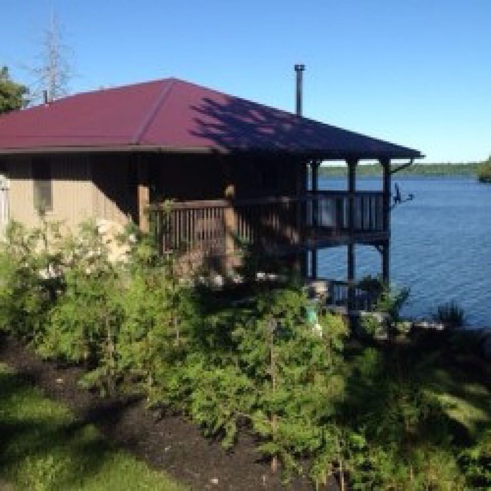 side view of the house