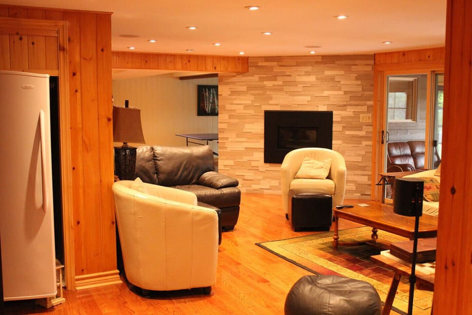 lower level living room