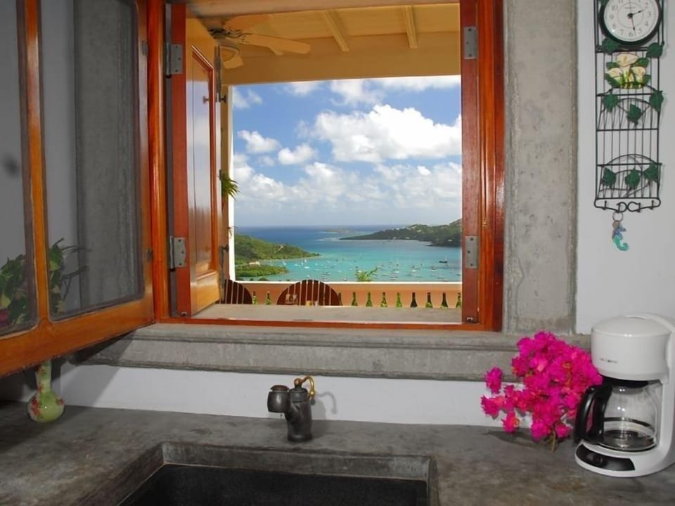 No problem doing dishes with a view like this!