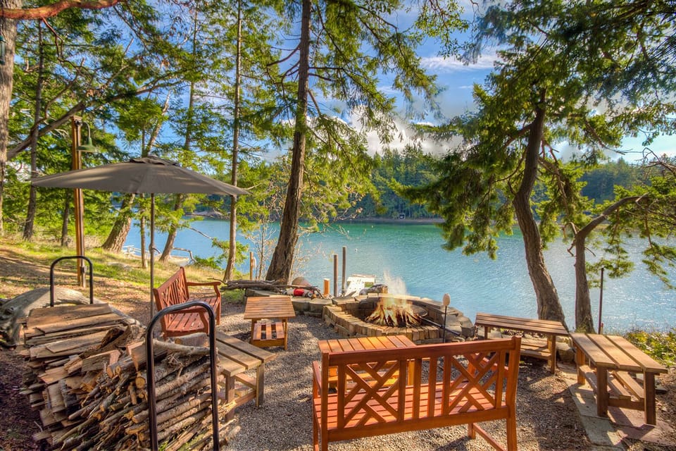 *Fire pits are not usable from May 1st-September 30th due to county burn ban and safety of property and neighboring areas. Ban is usually lifted October 1st if/when conditions and weather are favorable. Firewood not provided.