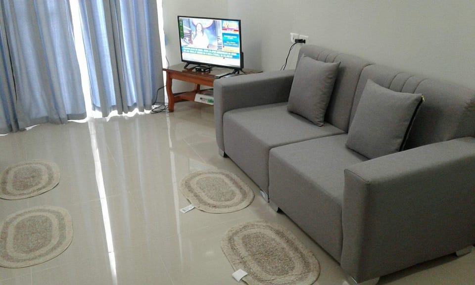 You can relax and enjoy watching TV inside the Bedroom