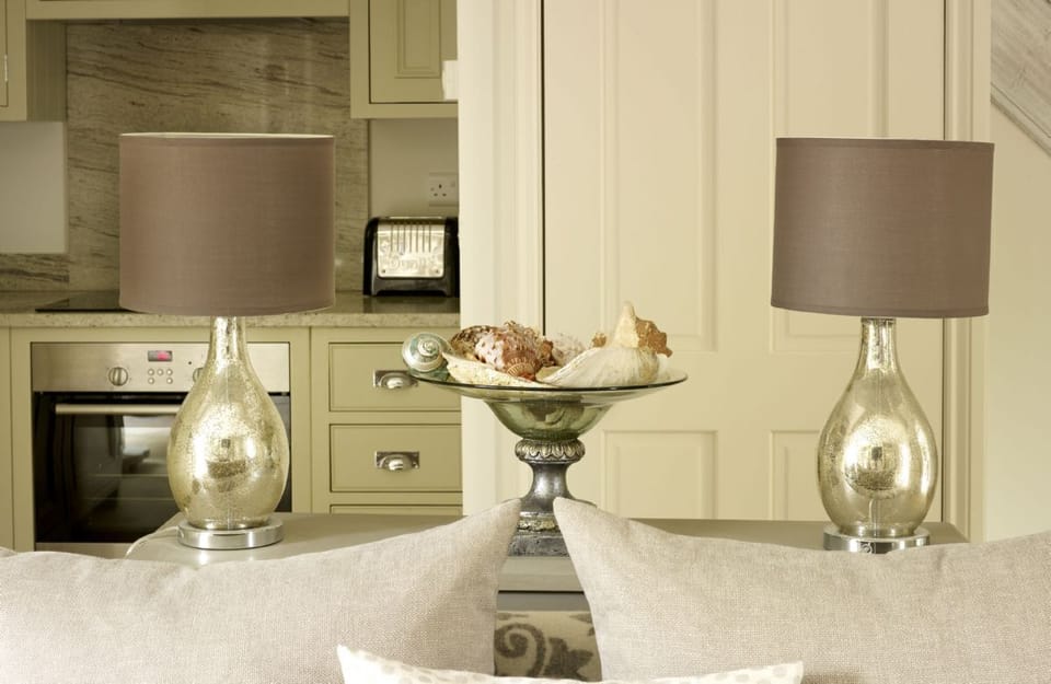 Sophisticated styling and a luxurious romantic theme flow seamlessly throughout Rectory Cottage