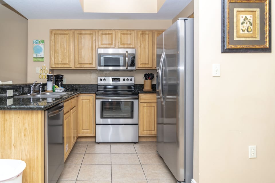 New appliances in the kitchen