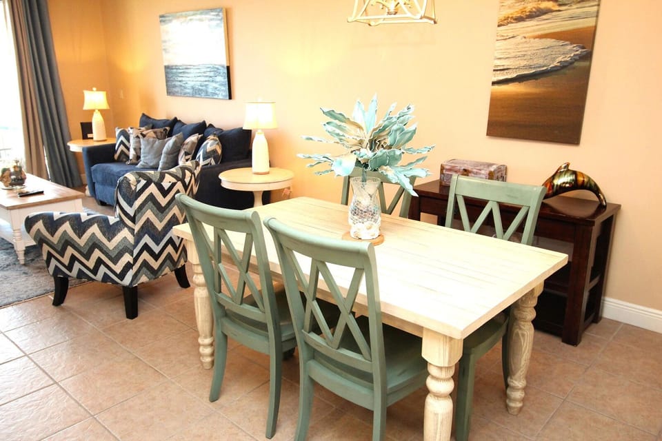 Living and dining area