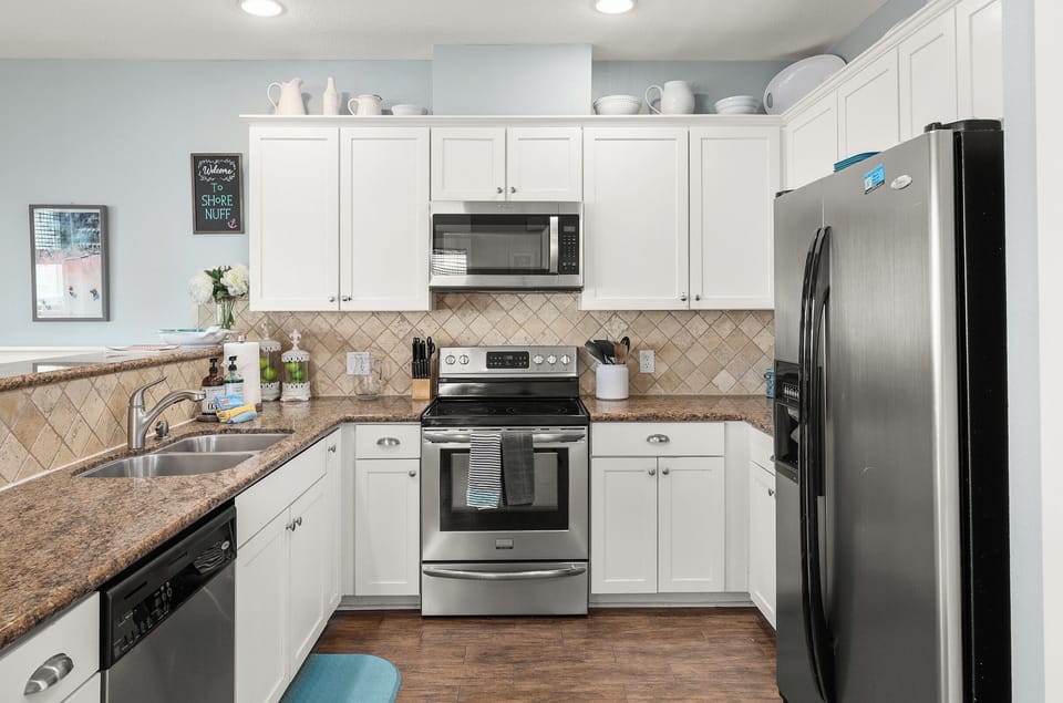 Stainless steel appliances
