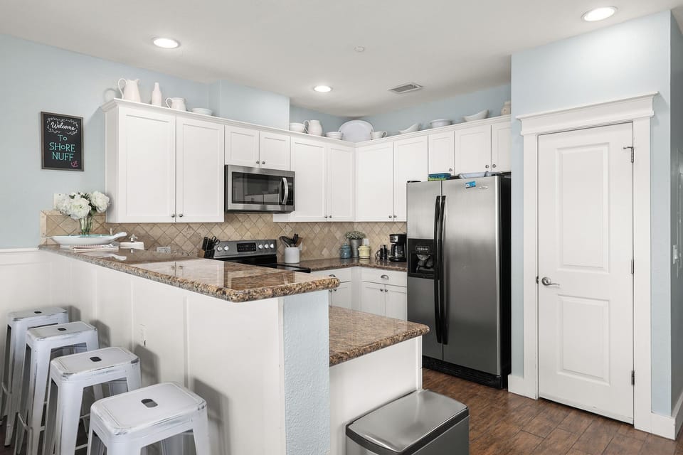 Fully equipped kitchen