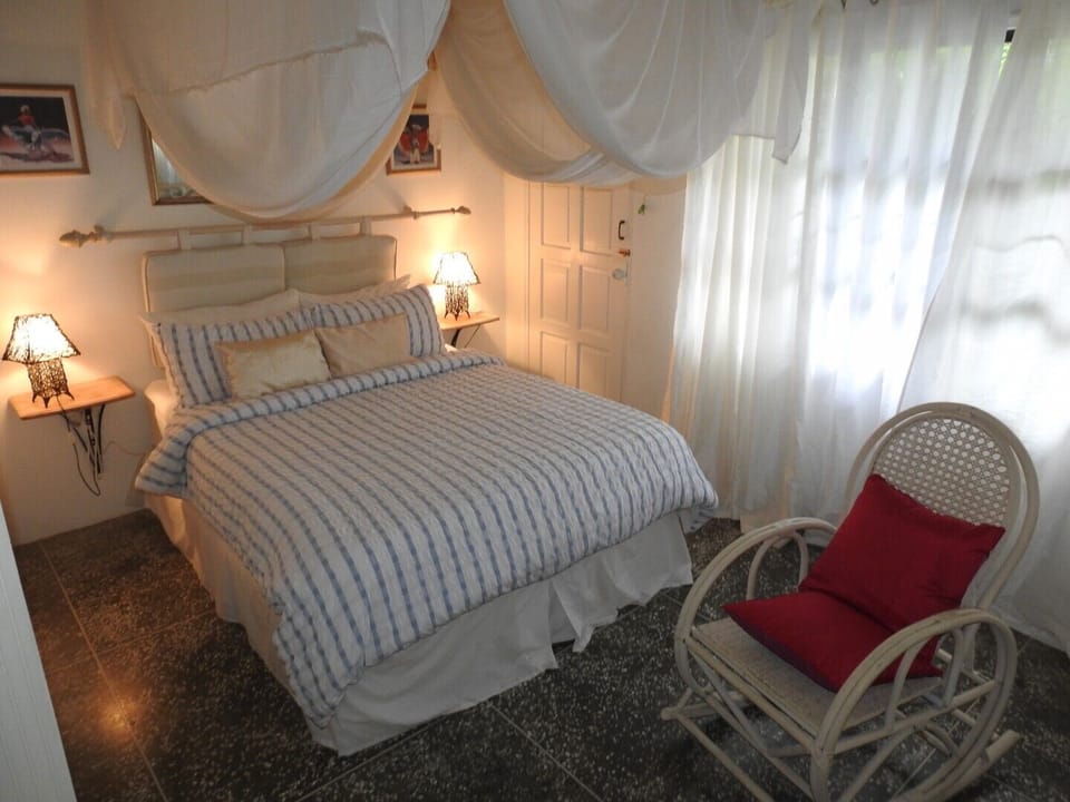Where the Captain will sleep -- one of three en-suite bedrooms