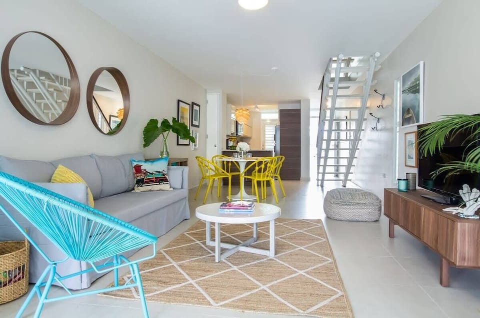 Living and dining room