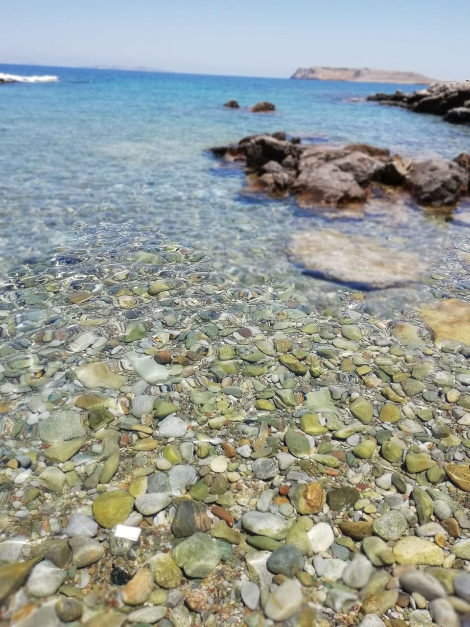 Sea near the villa