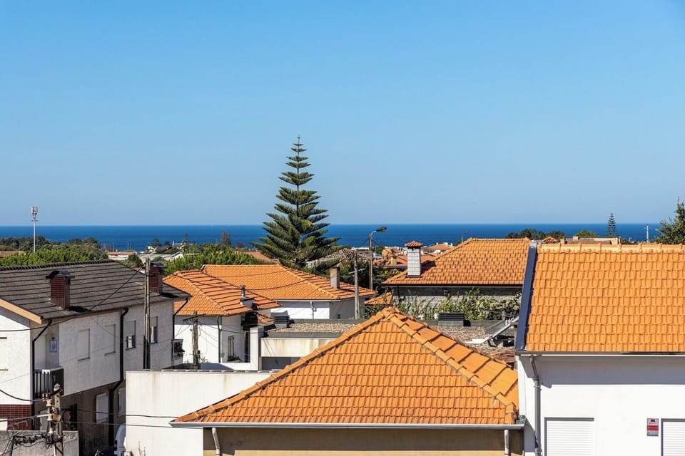 View from the apartment (2km from the sea)