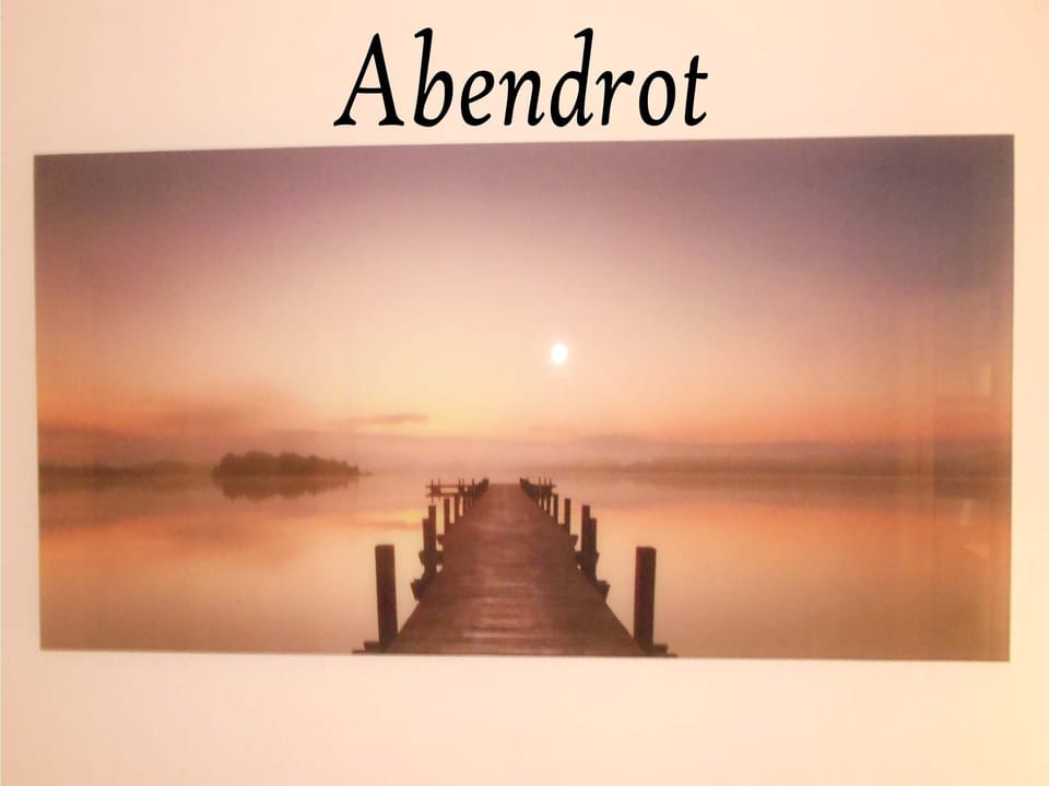 Ferienwohnung "Abendrot", 35 qm Erdgeschoss, 1 separates Schlafzimmer Apartment in Bavaria
