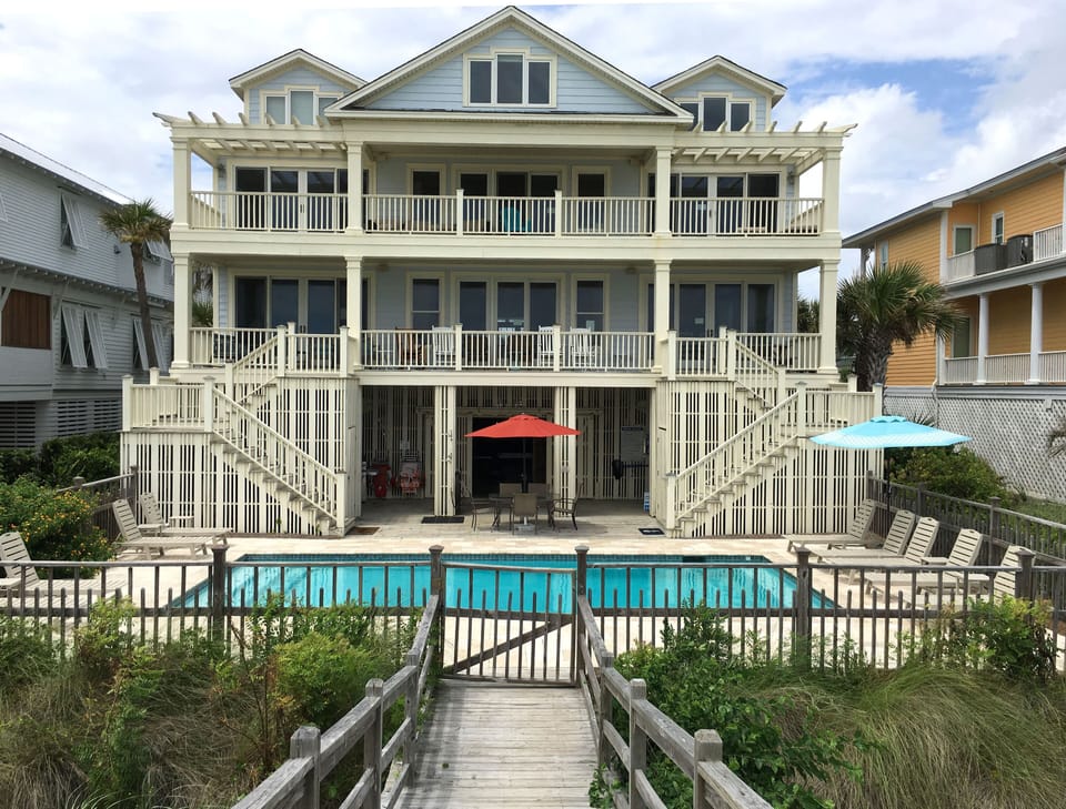 Ocean Facing View of House