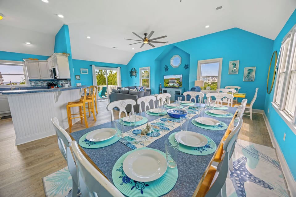 Surf or Sound Realty - 452 - Isle Be Breezy - Dining Area -4