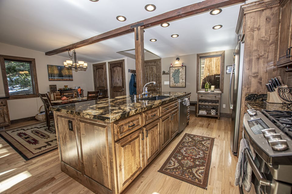 Black Bear Haus - Black Bear Haus Kitchen Island