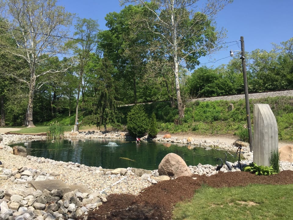Private pond recently stocked with Crappie ,Bluegill