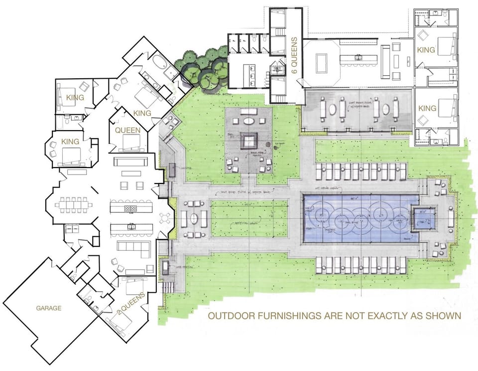 House Schematic - Walker Luxury Vacation Rentals