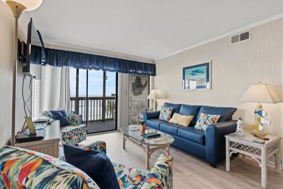 Oceanfront Living Room