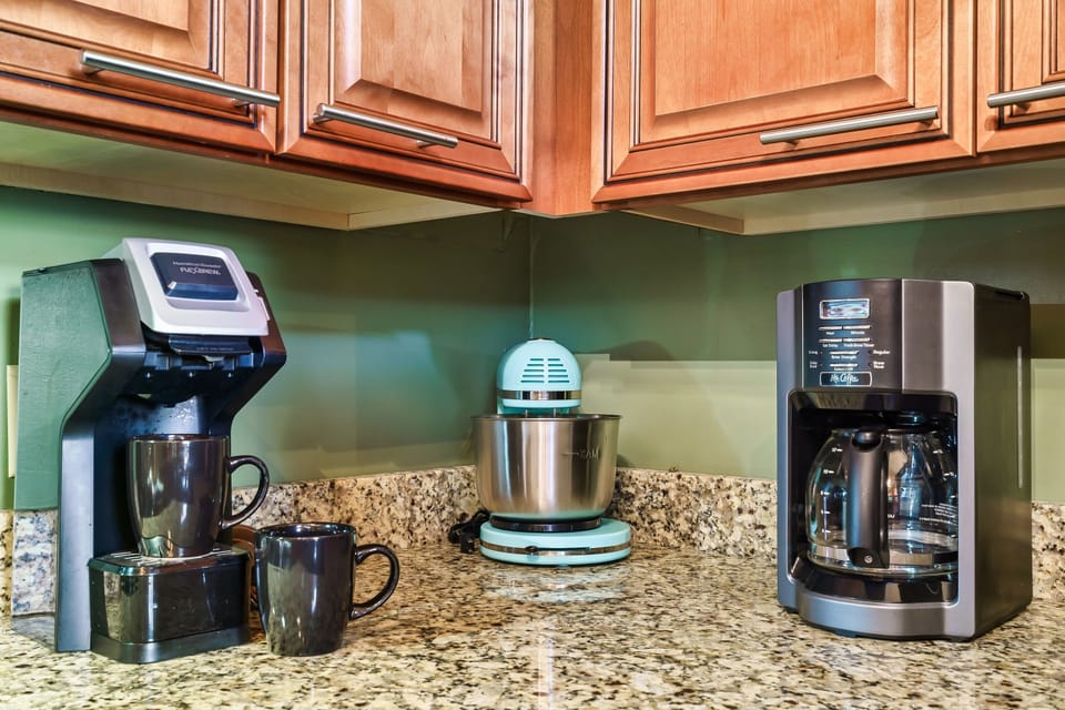 Keurig and Standard Coffee makers