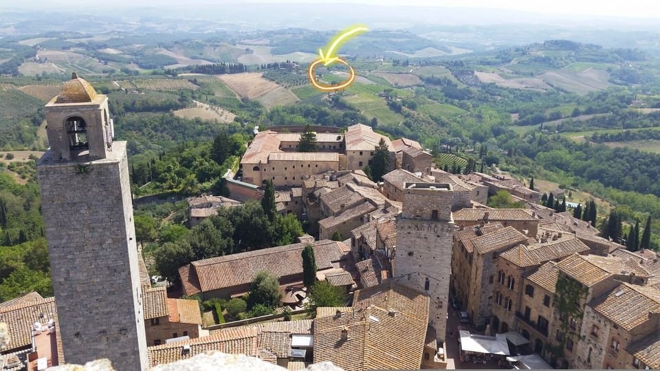 View from Torre Grossa, San Gimignano 