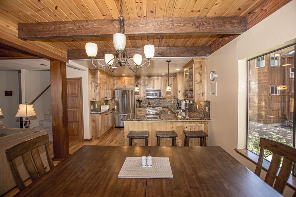 Big Pine Dining Area and Kitchen - Big Pine Dining Area and Kitchen