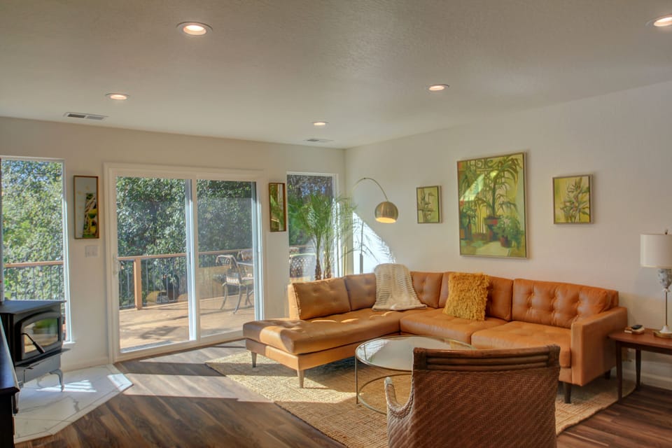 Lots  of natural light and dimmers throughout the house to set your ambiance.
