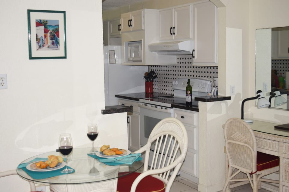 The dining area for more formal occasions. 