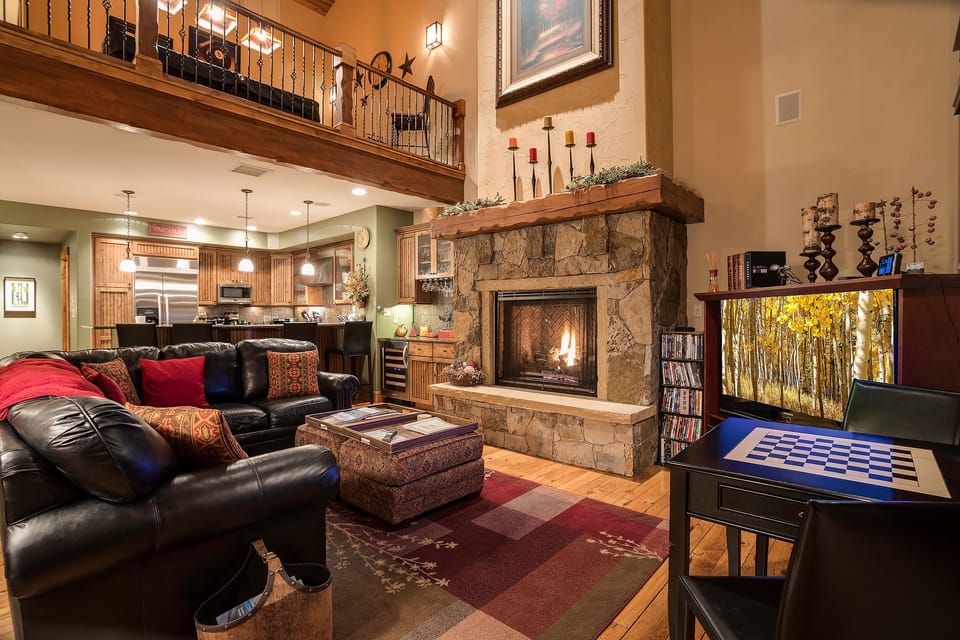 Spacious Family Room and open living area.