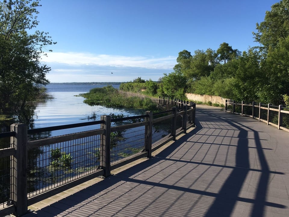 Muskegon Lake Bike route. We provide bikes 