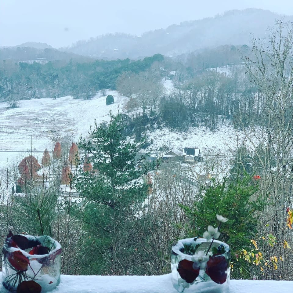 Snowfall view 