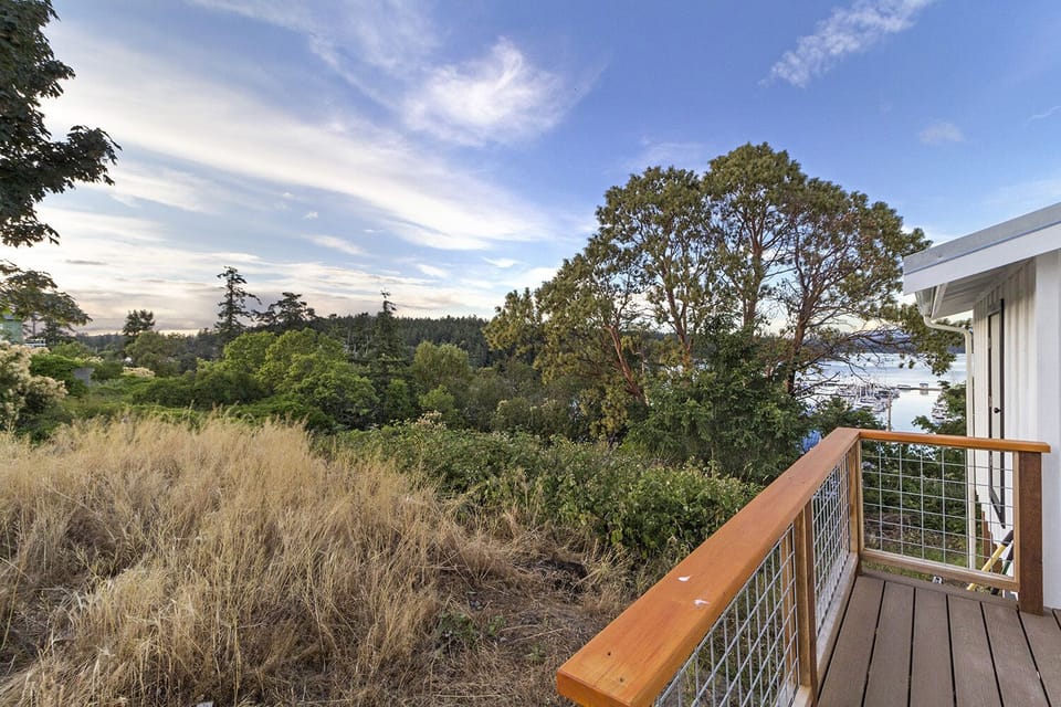 View from the private deck