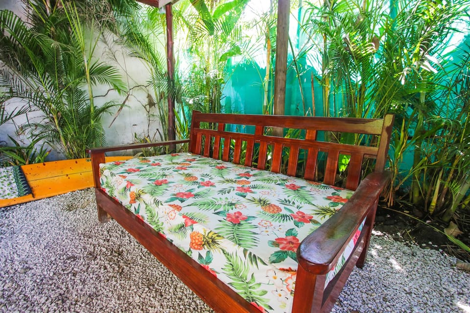 rest at any time of the day in our backyard without worrying about the sun