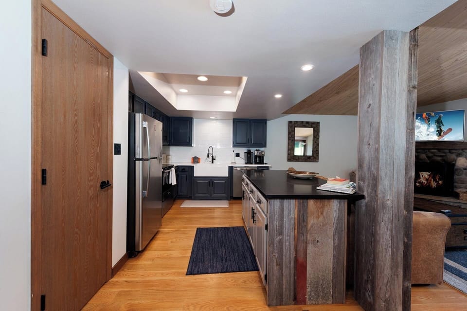 Fully stocked kitchen