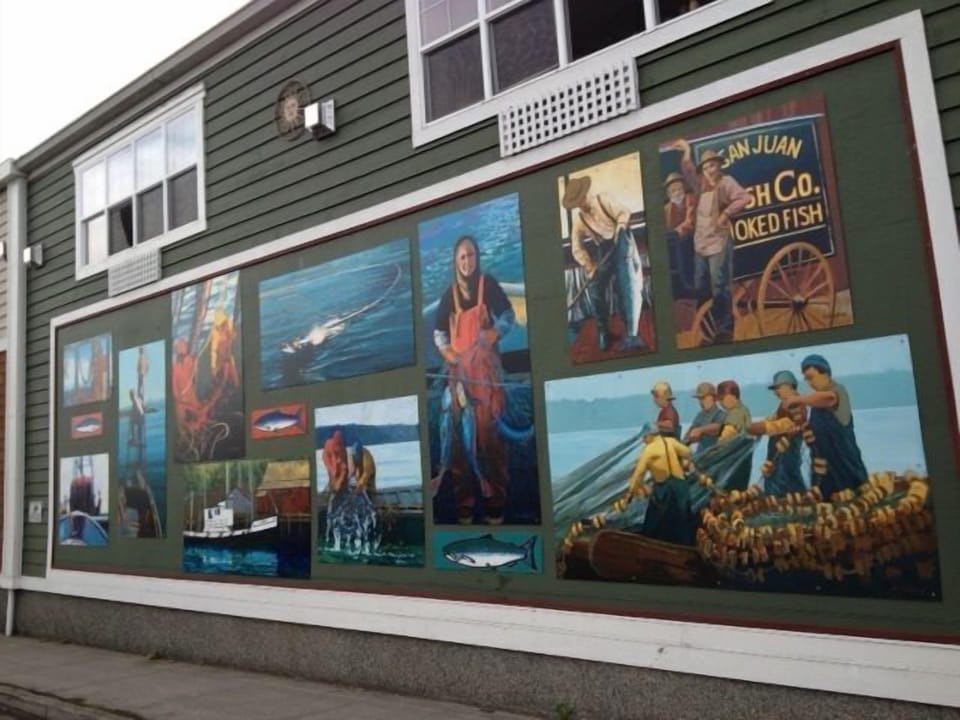 Street art in Friday Harbor