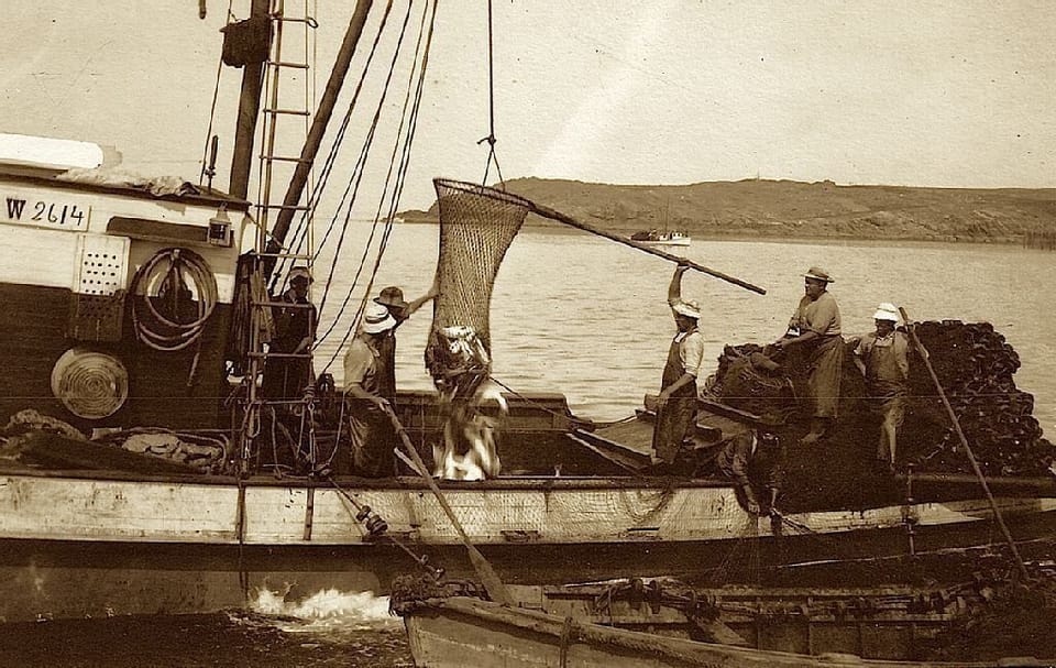 Historical island photo