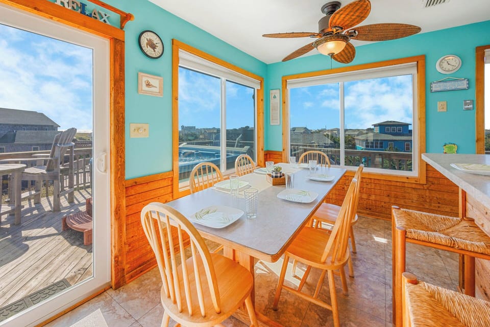 Surf or Sound Realty - 39 - No Time Flat - Dining Area -3