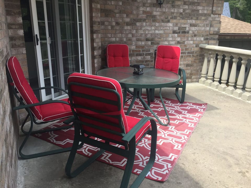 Front balcony.
