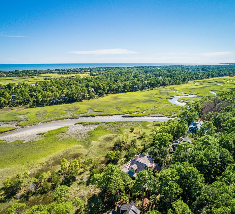 Aerial View of Home