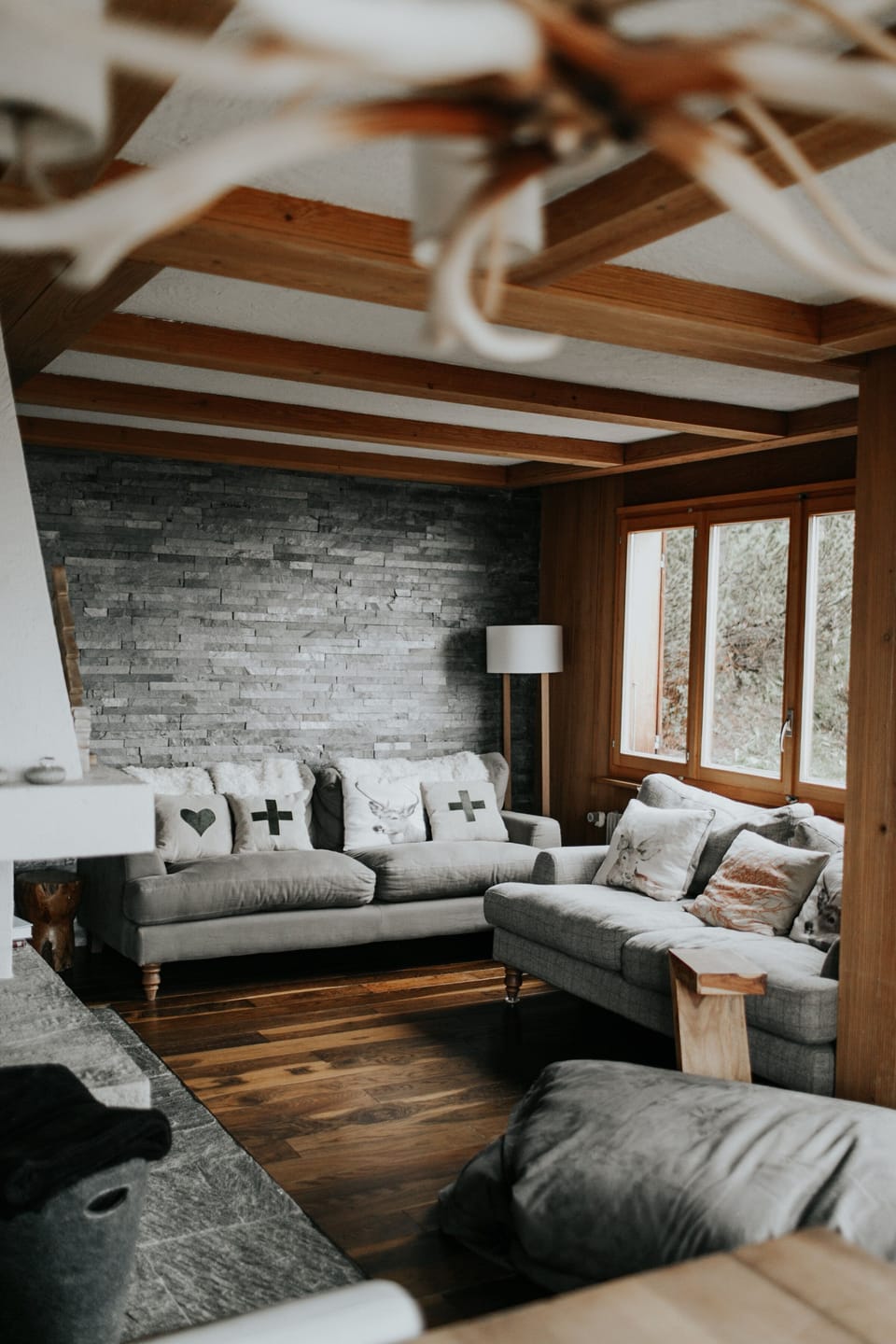Cosy fireplace
