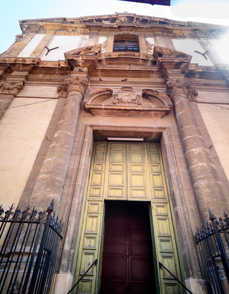 Church entrance to the Capo