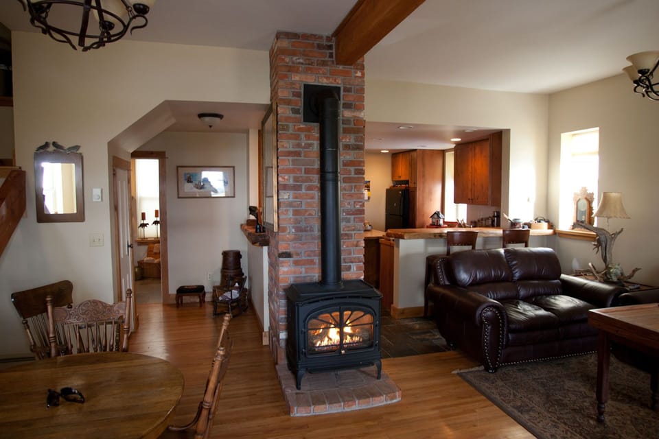 Gas fireplace