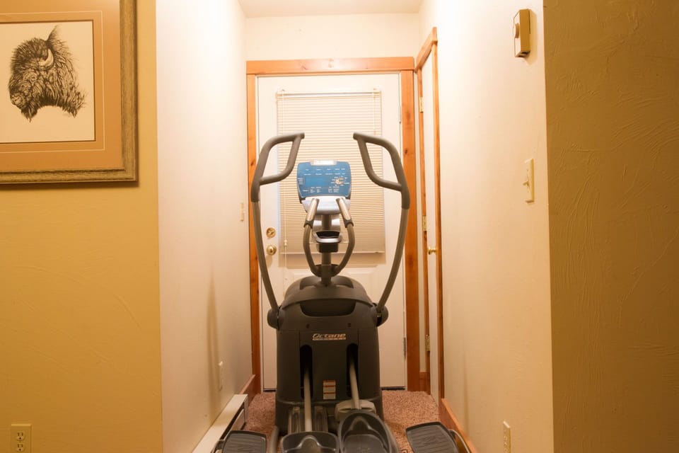 Eliptical in master bedroom