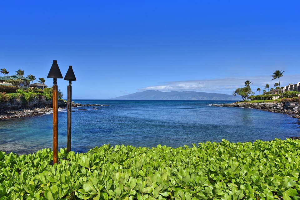 Peaceful Honokeana Cove - The calm Cove is great for swimming, snorkeling, paddle boards & other water sports
