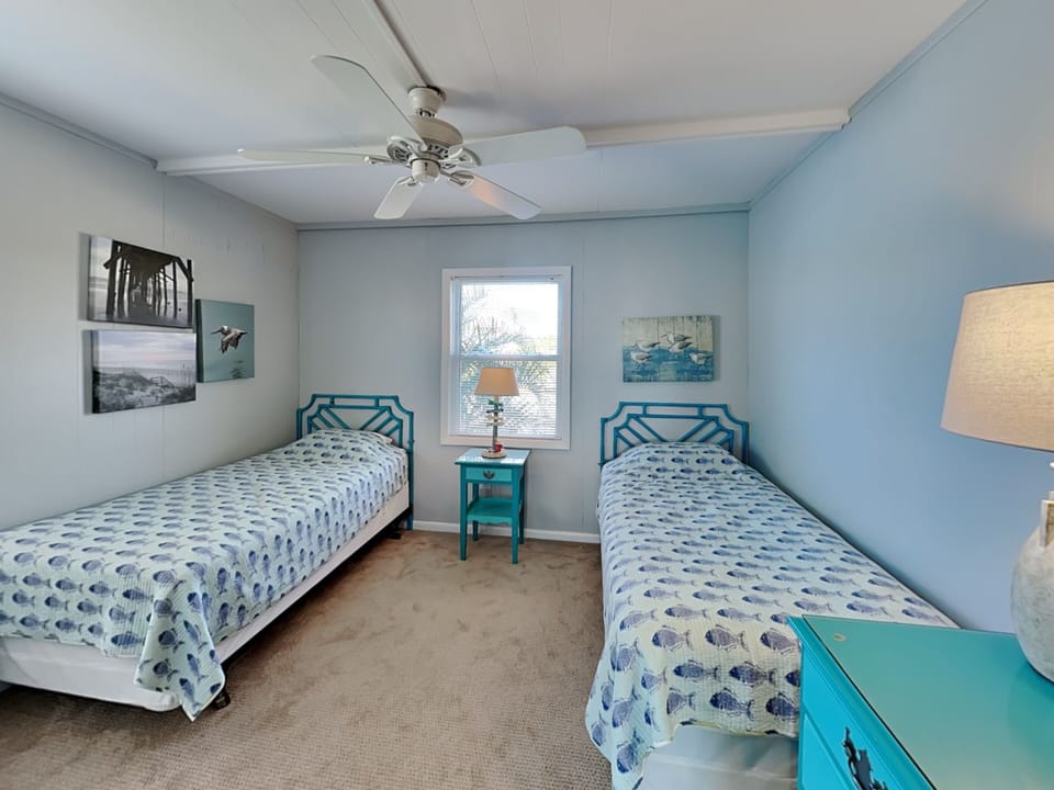 Fourth Bedroom - Twin Beds - Basement