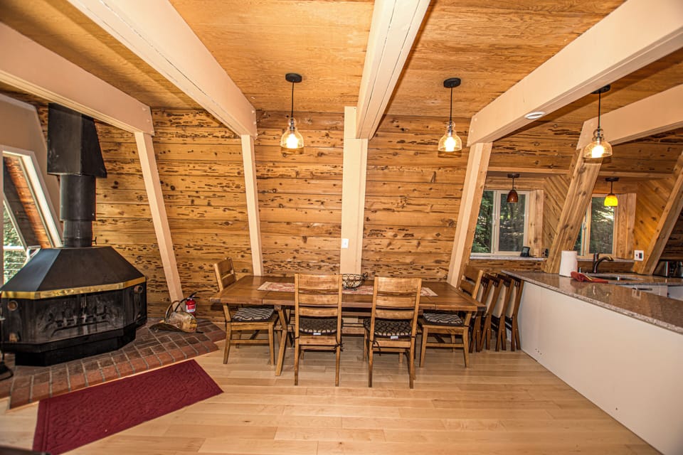 Woodland Retreat - Dining Area on Main Floor