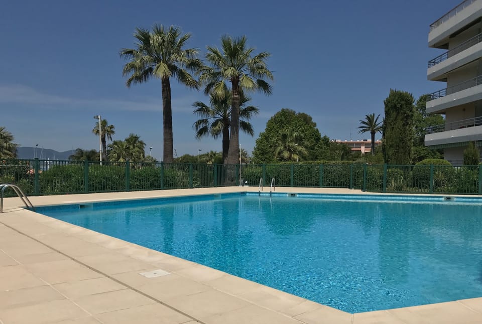 The beautiful pool.